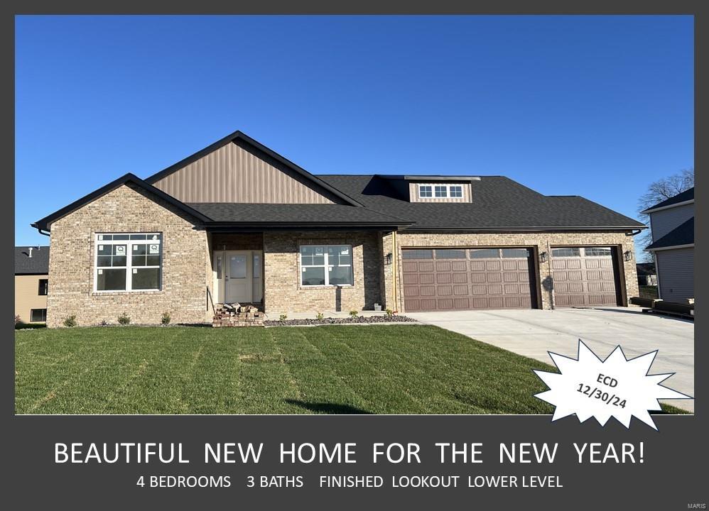 4 Bedroom, 2,670 sq. feet 2748 BRISTOL WAY  Glen Carbon, IL