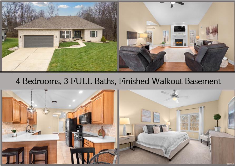 4 Bedroom, 2,799 sq. feet 1120 Oak Lane Maryville, IL