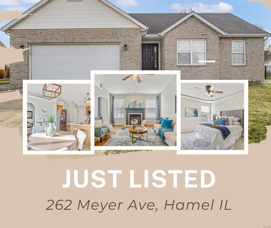 3 Bedroom, 1,981 sq. feet 262 Meyer Avenue Hamel, IL